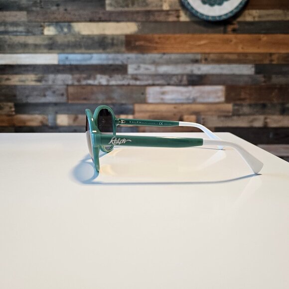 Ralph by Ralph Lauren RA 5192 Sunglasses Oval Turquoise - Picture 4 of 5